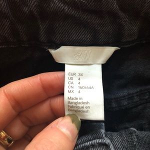 H&M denim skirt
